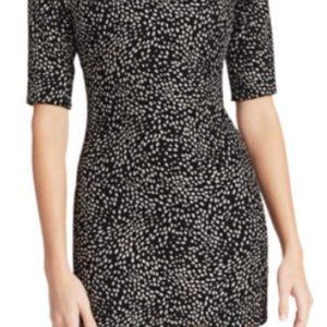 Alice + Olivia Brand New Black and Silver Cocktail Dress